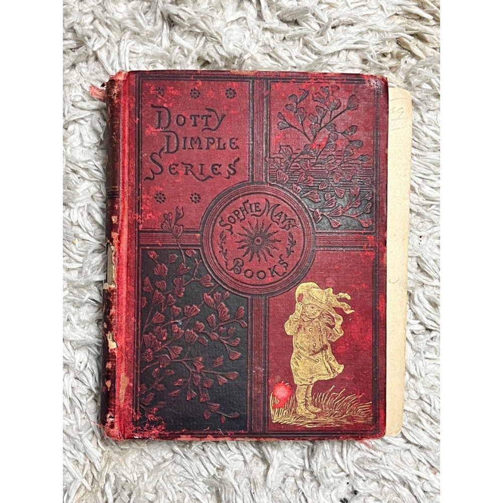 1893 Dotty Dimple At Play by Sophie Mills antique 1902 signature dedication